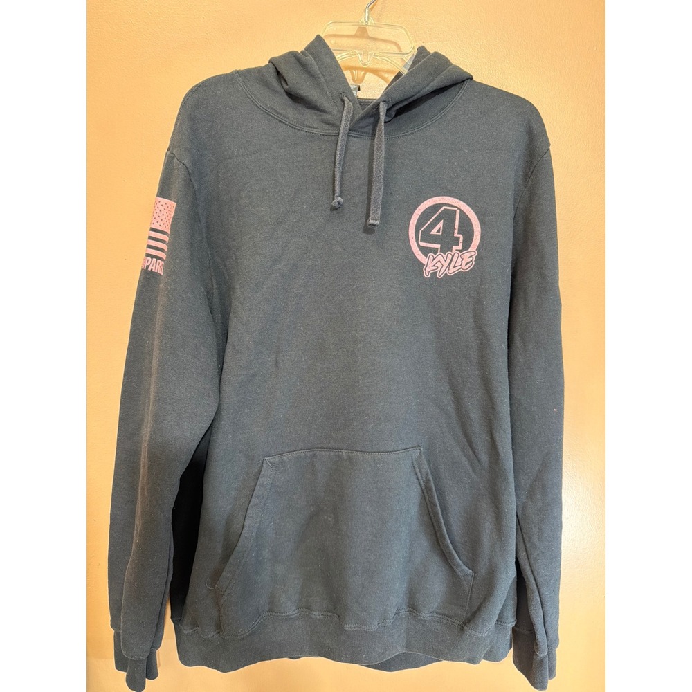 Nine Line Apparel 4 Kyle Be The Difference Strength Hoodie Black Pink Mens XL